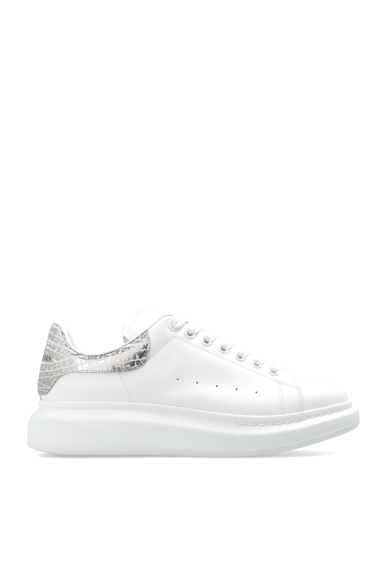 Alexander mcqueen shop leather sneakers